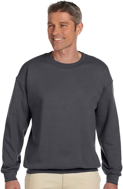Men's Sweatshirt, Heavyweight Fleece Sweatshirt, Crewneck Pullover for Men